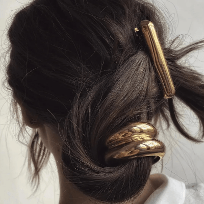 Élastique à cheveux - HairBands™ - Doré Dégradé