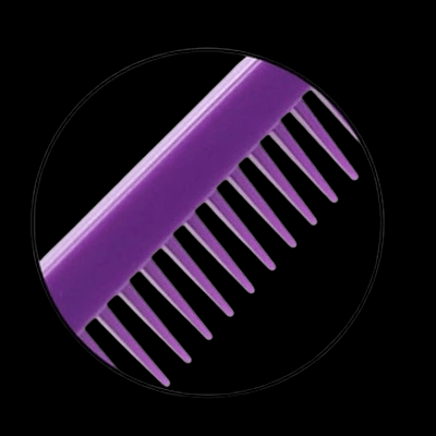 Peigne à Cheveux - ProHairComb™ - Mauve