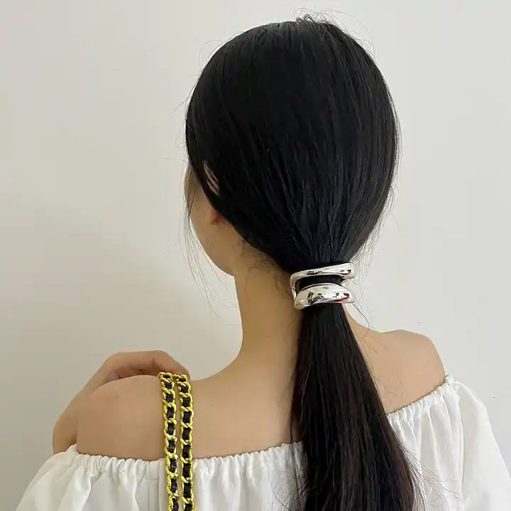 Élastique à cheveux - HairBands™ - Argent Dégradé