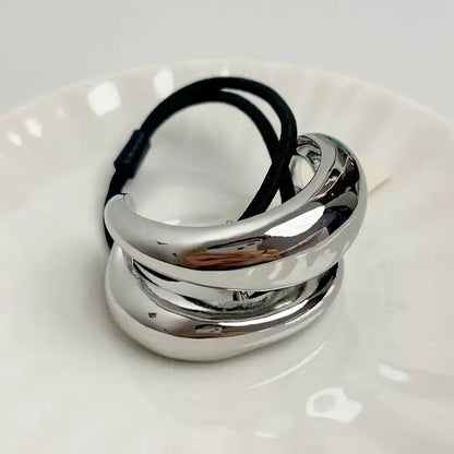 Élastique à cheveux - HairBands™ - Argent Dégradé