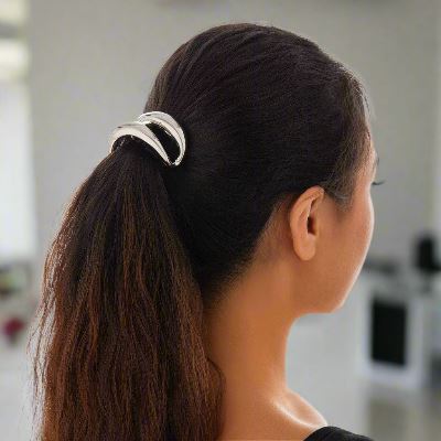 Élastique à cheveux - HairBands™ - Argent Dégradé